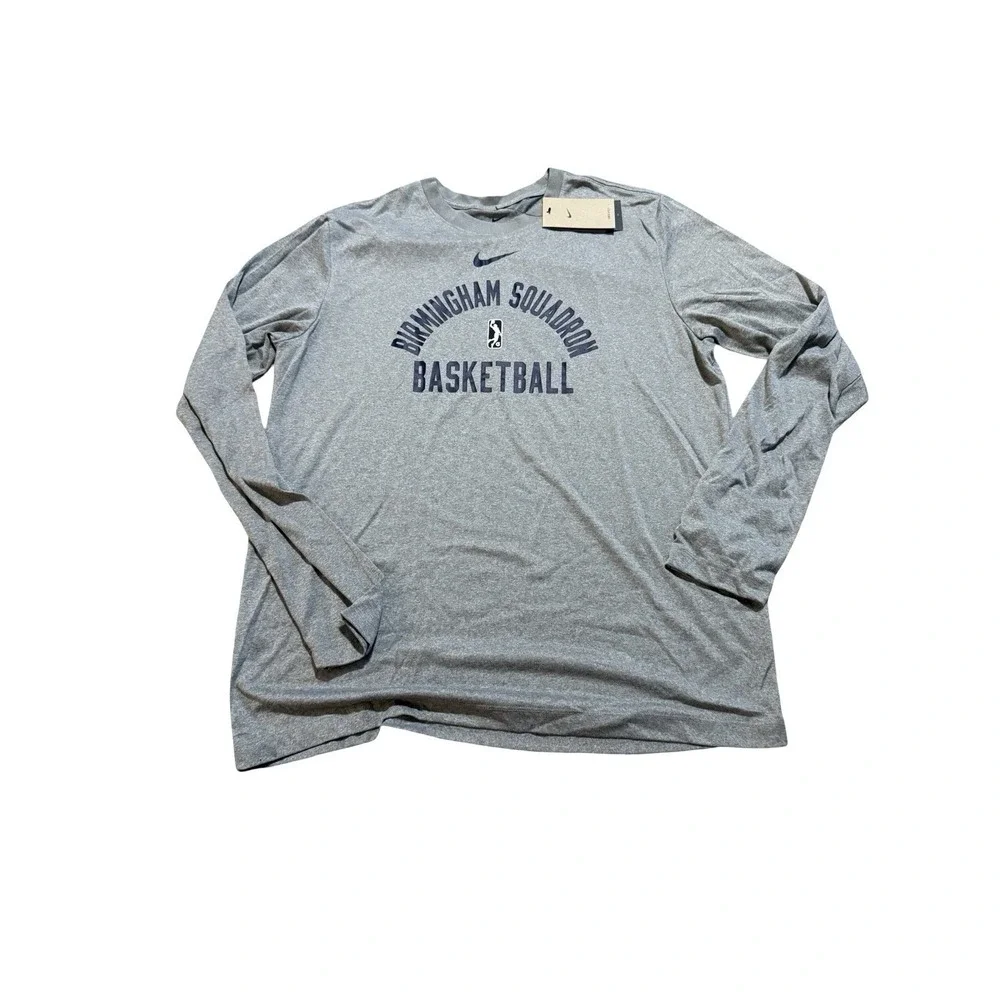 Nike G Leage Birmingham Squadron Long Sleeve T-shirt - New - Large Tall - $40